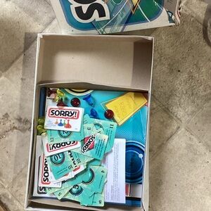 Classic Sorry! Board Game with Multicolor Pieces